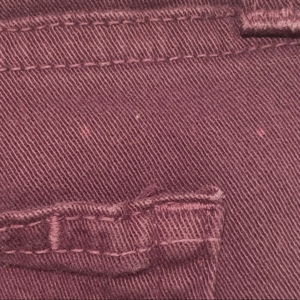 PAIGE Verdugo Ankle Skinny Jeans Autumn Plum Maroon Purple Size 29 - Picture 13 of 13